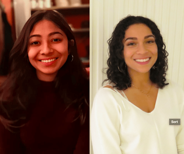 Priya Jain and Jessica Linton, fourth-year undergraduates in Biomedical Sciences and Animal Biology, respectively